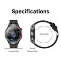 Orologio smart impermeabile Y108 con display AMOLED da 1.32", ECG e oltre 100 modalità sportive