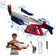 Pistola ad acqua elettrica Y12 / Lancia ad acqua con effetti luminosi - Rosso / Blu