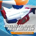 Pistola ad acqua elettrica Y12 / Lancia ad acqua con effetti luminosi - Rosso / Blu