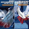 Pistola ad acqua elettrica Y12 / Lancia ad acqua con effetti luminosi - Rosso / Blu