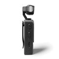 Mini videocamera Y2 con schermo LCD da 1.54" e doppia luce LED - Nero