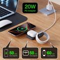 Y222 Caricabatterie wireless magnetico MagSafe 3-in-1 ultracompatto da 15W
