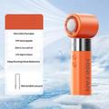 Ventilatore portatile pieghevole Y41 con batteria da 3000mAh - Arancione