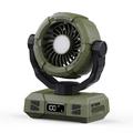 Ventilatore portatile da tenda da campeggio Y7 con luce LED