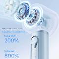 Ventilatore portatile Y72 con nebulizzazione rinfrescante e display intelligente - 3000mAh - Blu