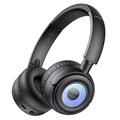 YESIDO EP06 Bambini Cuffie Stereo Bluetooth senza fili per la musica Bambini Cuffie montate sulla testa - Nero