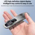 YESIDO MG41 Bilancia elettronica portatile per bagagli con display LCD - 50kg - Grigio