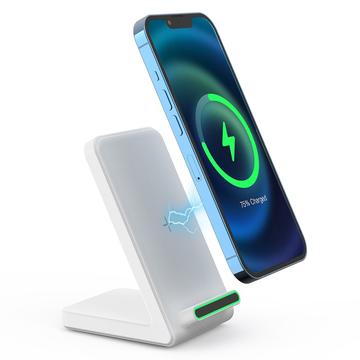 Supporto di ricarica wireless veloce YF-F3 15W - Bianco