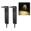 YH0801 Luce da giardino ad energia solare - 2 pz. - Luce calda