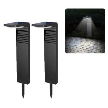 YH0801 Luce da giardino ad energia solare - 2 pz. - Luce bianca