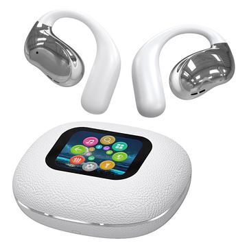 Auricolari wireless aperti YJ33 con controllo tattile - Bianco