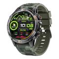 YK15 IP68 Orologio intelligente impermeabile per esterni con chiamata Bluetooth - Verde mimetico