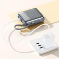 YM-1410 Mini power bank da 20000mAh con ricarica rapida da 22.5W - Ossidazione