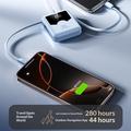 YM-1422 Mini Power Bank da 20000mAh - Cavi USB-C e Lightning - Blu