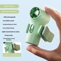 YS-G10 Mini ventilatore portatile da agganciare con display digitale - Verde