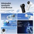 YS-G10 Mini ventilatore portatile da agganciare con display digitale