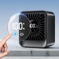 Ventilatore da tavolo ricaricabile via USB YS-G7 con 8 velocità