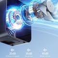 Ventilatore da tavolo ricaricabile via USB YS-G7 con 8 velocità