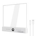 Lampada da comodino LED in acrilico trasparente YSJ-019 Plus - Ricarica Type-C