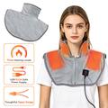 YT06 Fascia riscaldante per spalle e collo con connessione USB e monitoraggio intelligente - Grigio