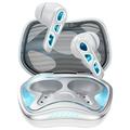 YX36 AI Auricolari di traduzione intelligenti / Cuffie Bluetooth da gioco con suono Hi-Fi - Bianco