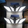YY-22226 Lampada solare a LED a 4 luci con sensore di movimento PIR - 800 lumen