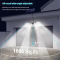 YY-22226 Lampada solare a LED a 4 luci con sensore di movimento PIR - 800 lumen