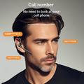 Auricolare Bluetooth YYK-526 con doppia microfono ENC per la riduzione del rumore - Nero