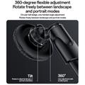 Porta-tazza da auto Yesido C230 MagSafe con rotazione a 360° - Nero