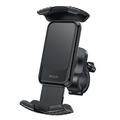 Yesido C249 Supporto per telefono da moto e bicicletta con doppio sistema di fissaggio - 4.7-7" - Nero