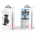 Yesido C249 Supporto per telefono da moto e bicicletta con doppio sistema di fissaggio - 4.7-7" - Nero