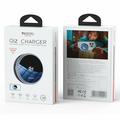 Caricabatterie wireless magnetico per auto Yesido C326 Qi2 da 25W con sistema di raffreddamento - Nero