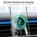 Caricabatterie wireless magnetico per auto Yesido C326 Qi2 da 25W con sistema di raffreddamento - Nero