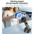 Caricabatterie wireless magnetico per auto Yesido C326 Qi2 da 25W con sistema di raffreddamento - Nero