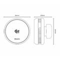 Caricabatterie wireless magnetico per auto Yesido C326 Qi2 da 25W con sistema di raffreddamento - Nero