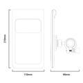 Yesido C333 Custodia impermeabile IP67 per bicicletta / Supporto per bicicletta - Nero