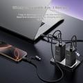 Cavo di ricarica 4 in 1 Yesido CA200 - Da USB-A/USB-C a USB-C/Lightning - Nero
