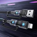 Cavo di ricarica 4 in 1 Yesido CA200 - Da USB-A/USB-C a USB-C/Lightning - Nero