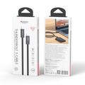 Cavo USB-C Yesido CA211 Thunderbolt 5 - Ricarica rapida da 240W, video a 16K, 80 Gbps, 1m - Nero