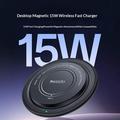 Caricabatterie wireless magnetico rapido Yesido DS39 da 15W - Nero