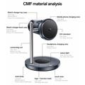 Caricabatterie wireless magnetico Yesido DS40 Qi2.2 con ventola di raffreddamento - Nero