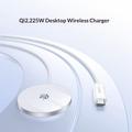 Caricabatterie wireless magnetico Yesido DS41 Qi 2.2 da 25W - Bianco