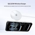 Caricabatterie wireless magnetico Yesido DS41 Qi 2.2 da 25W - Bianco
