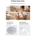 Caricabatterie wireless magnetico Yesido DS41 Qi 2.2 da 25W - Bianco