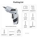 Kit avvitatore elettrico a batteria Yesido EC34 con luce LED