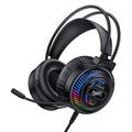 Cuffie da gioco RGB con cavo Yesido EK06 - Nero