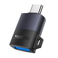 Yesido GS31 Adattatore USB 3.0 a USB-C OTG 18W - Nero
