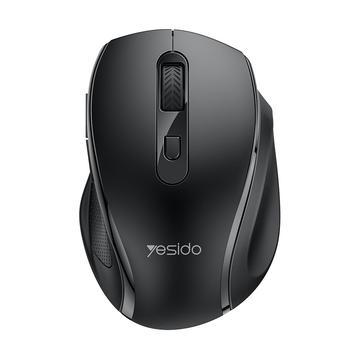 Yesido KB45 Mouse silenzioso senza fili a 6 pulsanti 2.4G - Nero