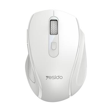 Yesido KB45 Mouse silenzioso senza fili a 6 pulsanti 2.4G - Bianco
