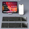 Tastiera wireless Yesido KB49 a tre ante con touchpad, tastierino numerico e supporto - Inglese